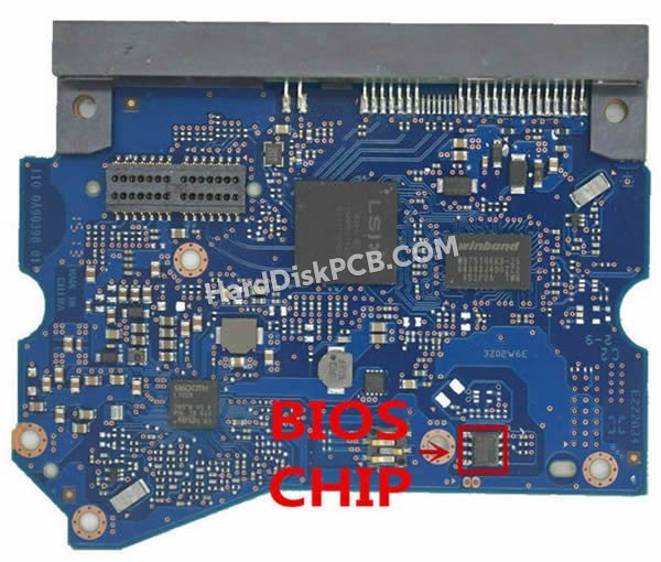 Pasos para cambiar el chip BIOS en 0A90398 placa lógica disco duro Hitachi