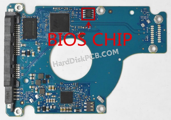 Pasos para cambiar el chip BIOS en 100759990 placa lógica disco duro Seagate
