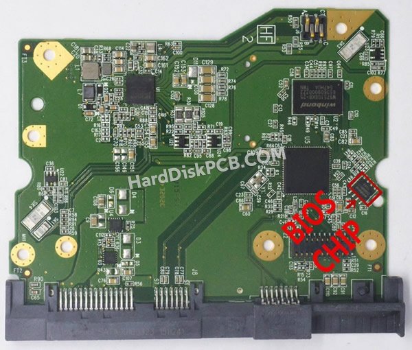 Pasos para cambiar el chip BIOS en 2060-800001-004 placa lógica disco duro WD
