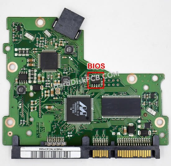 Pasos para cambiar el chip BIOS en BF41-00332A placa lógica disco duro Samsung