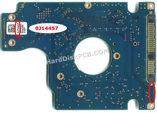 0J14457 placa disco duro Hitachi