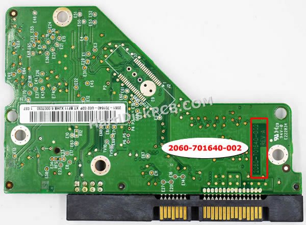 2060-701640-002 placa disco duro WD