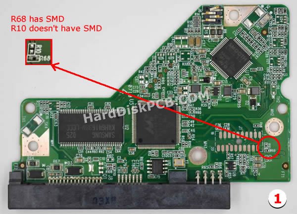 2060-701640-002 placa disco duro WD