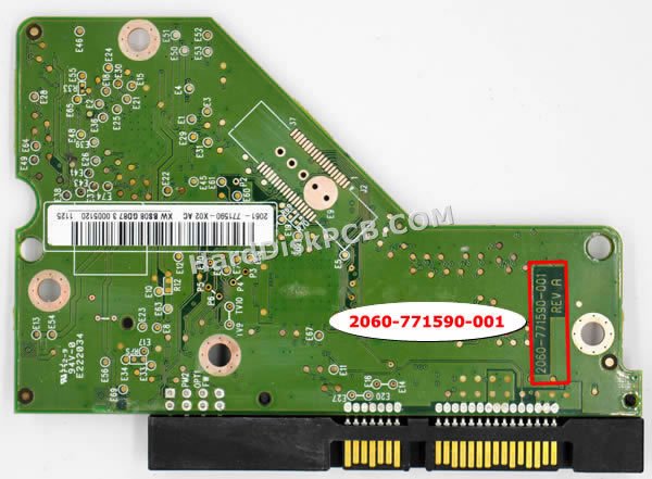 2060-771590-001 placa disco duro WD