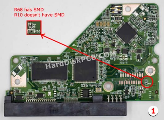 2060-771640-003 Placa Disco Duro WD