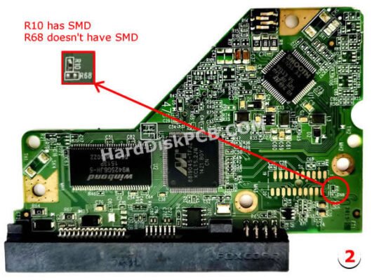 2060-771640-003 Placa Disco Duro WD - Imagen 2