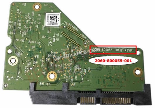 2060-800055-001 Placa Disco Duro WD - Imagen 2